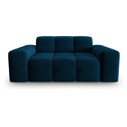 Micadoni Home Temno modra žametna zofa 156 cm Kendal - Micadoni Home Cene