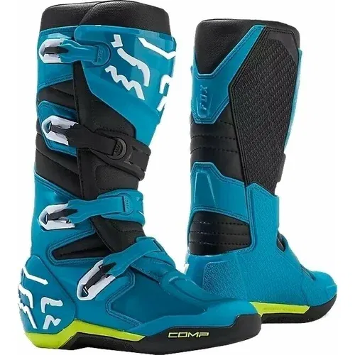 Fox Comp Boots Blue/Yellow 41 Motociklističke čizme