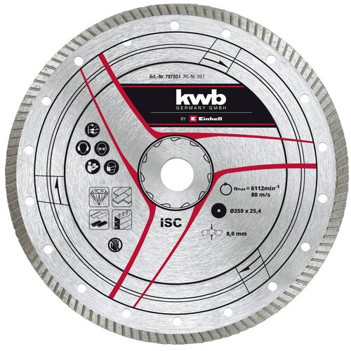 Einhell Dijamantna rezna ploča turbo 250x25.4 mm, za TE-SC 570 L Cijene