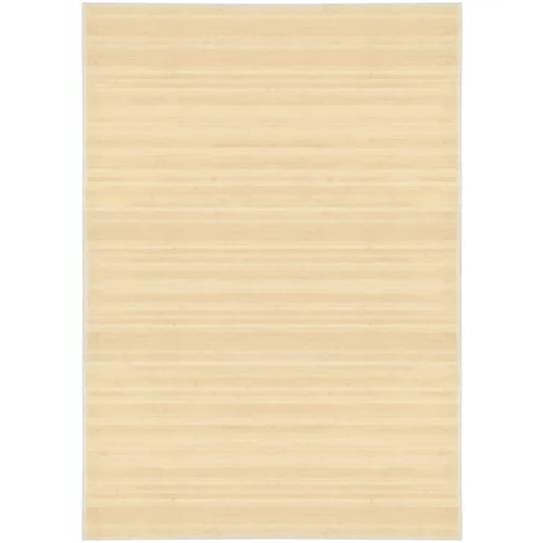 vidaXL Tepih od bambusa 160 x 230 cm prirodne boje