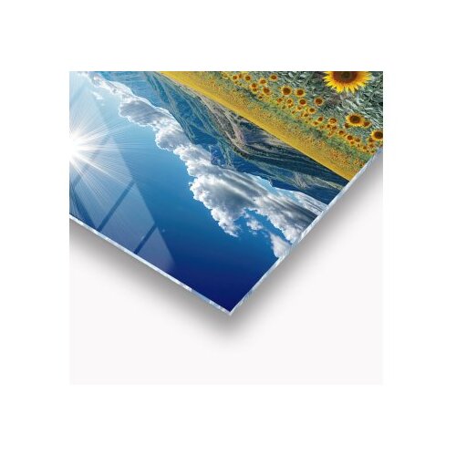 WALLXPERT dekorativna slika od kaljenog stakla sunny 43 x 30 Slike
