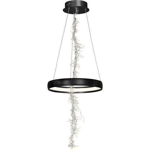  LED Luster na sajli SPARK LED/35W/230V crna Cene