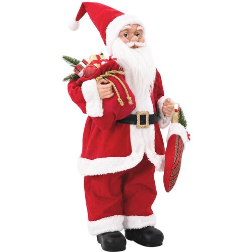  Figura Djed Božićnjak Crvena 62 cm Poliester Slike