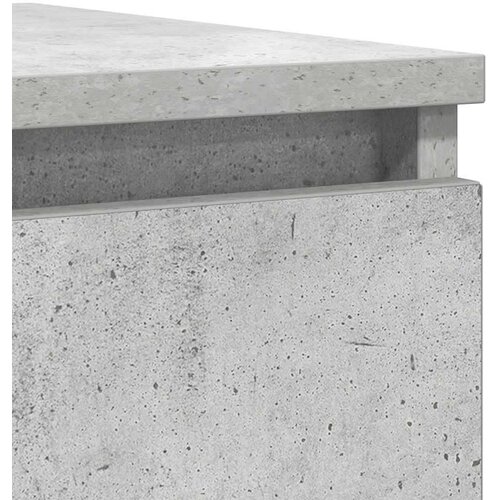 VidaXL Komoda beton siva 100x35x76 cm konstruirano drvo Slike
