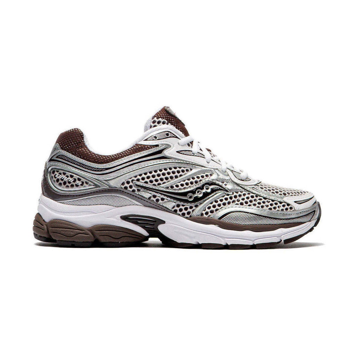 Saucony Teka&scaron;ki čevelj 'PROGRID OMNI 9' rjava / siva / bela Cene