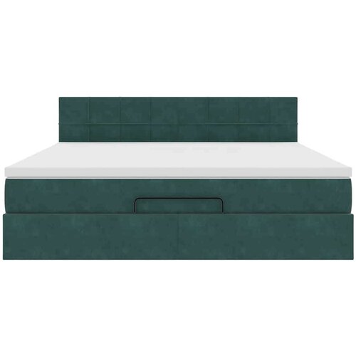  Otomanski krevet s madracem i LED 160x200 cm bar&amp;scaron;unasti Slike