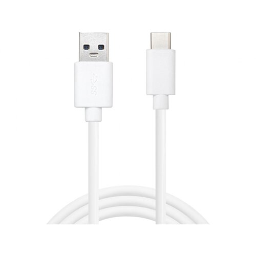 Sandberg polnilni kabel, usb-a na usb-c, 2 m, bel Cene