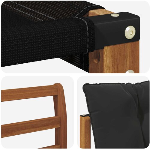  Set vanjskih sofa 6 kom. Prirodna i bež Smeđa 325 x 170,5 x 73 cm Slike