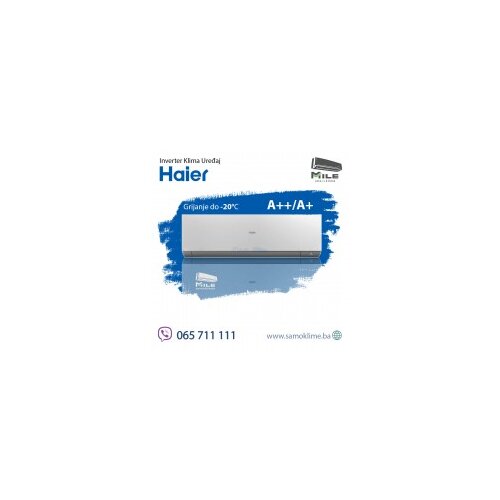 Haier Expert WIFI inverter klima uređaj 18 -20&deg;C Cijene