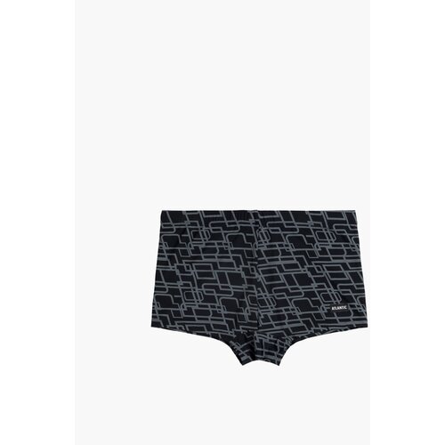 Atlantic Men&amp;#039;s Swim Shorts - Black/Grey Slike