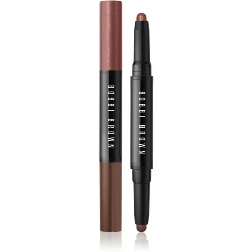 Bobbi Brown Long-Wear Cream Shadow Stick Duo sjenilo za oči u olovci duo nijansa Rusted Pink / Cinnamon 1,6 g