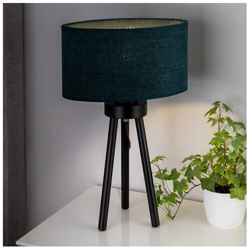  Duolla - Stona lampa OVAL 1xE27/15W/230V prečnik 30 cm zelena Cene