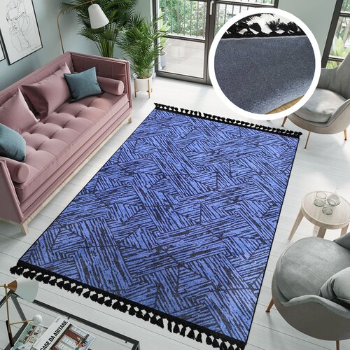 ARMONIA tepih 160cm x 230cm sa resama Apstraktno plava Cene