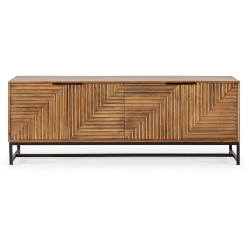 Marckeric TV omarica iz masivnega manga v naravni barvi 160x58 cm Nereida – Cene