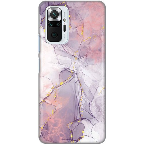 silikonska maska za Xiaomi Redmi Note 10 Pro/10 Pro Max Pink Marble Print šarena Slike