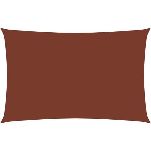 vidaXL Senčno jadro oksford blago pravokotno 2x4,5 m terakota Cene