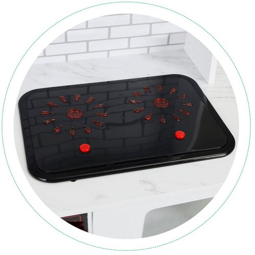 ECO TOYS EcoToys dječja drvena kuhinja s priborom i LED osvjetljenjem PLK537 Slike