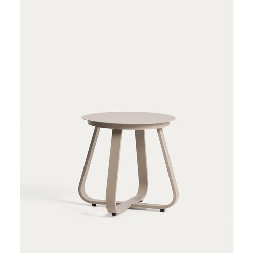 Kave Home Metalni okrugao vrtni stolić &amp;oslash; 48 cm Tamaris &amp;ndash; Slike