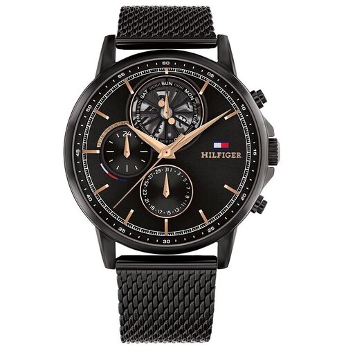 Tommy Hilfiger Analogne ure ty556220 Črna Cene