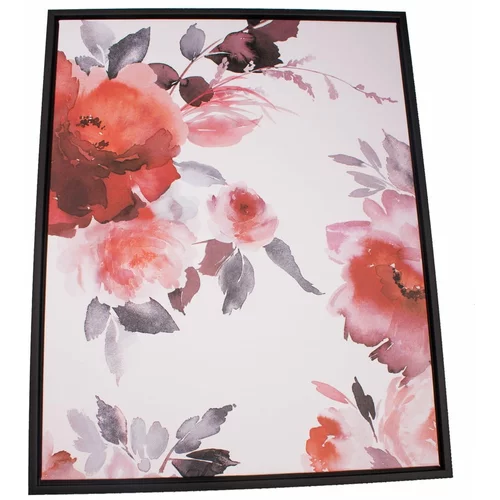 Dakls Zidna slika s okvirom Pinky Roses, 40 x 50 cm