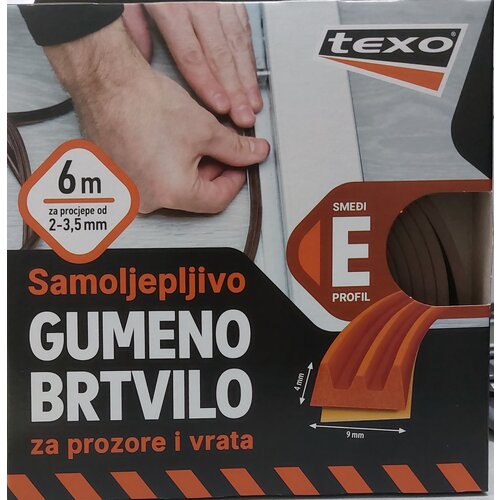  SAMOLJEPLJIVO GUMENO BRTVILO 4060 E-6S TEXO Slike