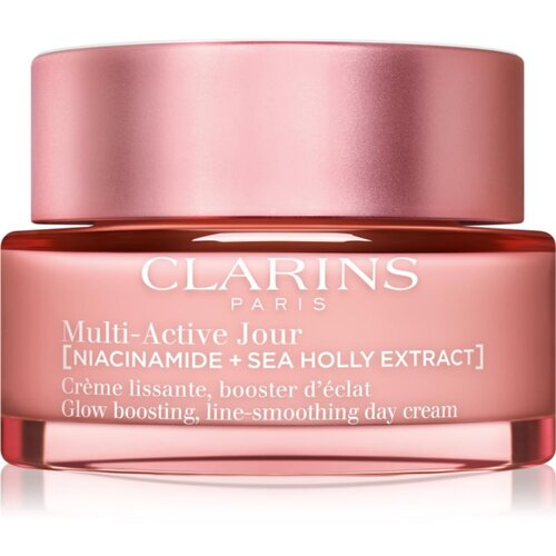 Clarins Multi-Active Day Cream Dry Skin gladilna in posvetlitvena krema za suho kožo 50 ml Slike
