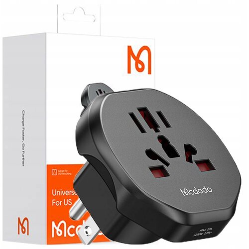 McDodo adapter potovalni adapter angleški vtič iz zda v zda eu in eu, (21747885) Cene