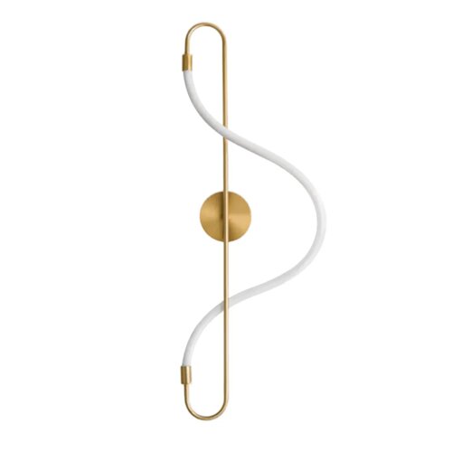 Toolight APP858-W Long Gold LED zidna svjetiljka Slike