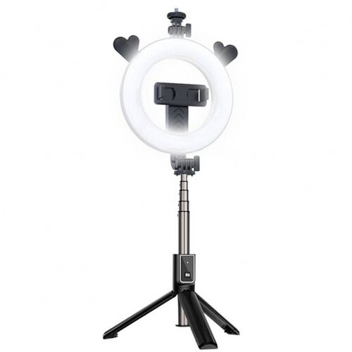 Selfie --- Selfie tripod stojalo z lučko za snemanje in slikanje selfie posnetkov - jelenček Slike