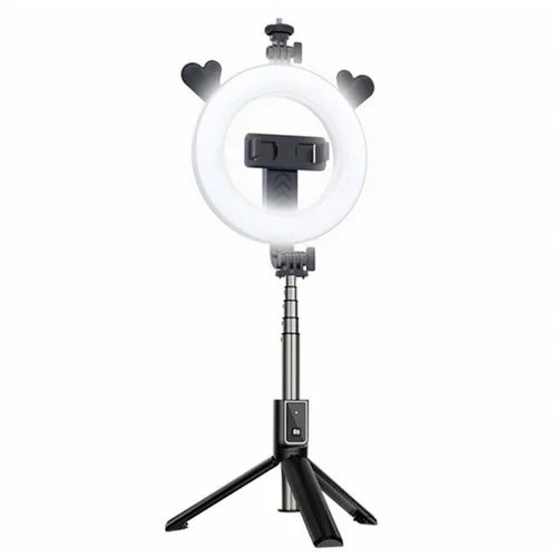 Selfie --- Selfie tripod stojalo z lučko za snemanje in slikanje selfie posnetkov - jelenček