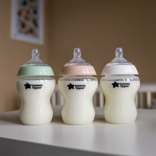 Tommee Tippee C2N Closer to Nature Baby Bottles Set bočica za bebe 0m+ 3x260 ml Slike