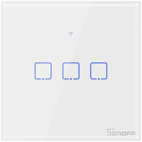 SONOFF Smart Switch WiFi T0 EU TX (3-kanalni), (20628330) Cene