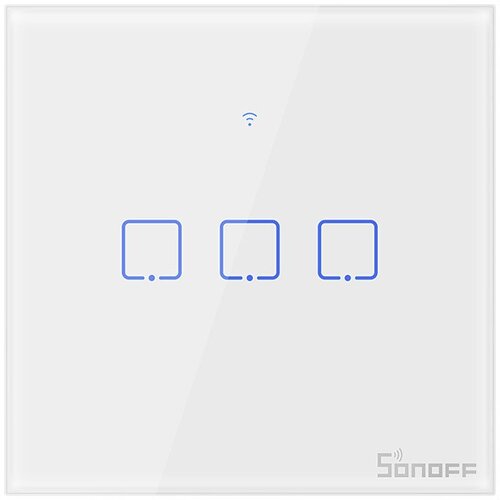 SONOFF T0EU3C-TX pametni zidni prekidač s Wi-Fi trostruki Cijene