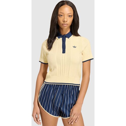 Adidas Sh Sleeves Polo majica warm vanilla Cene