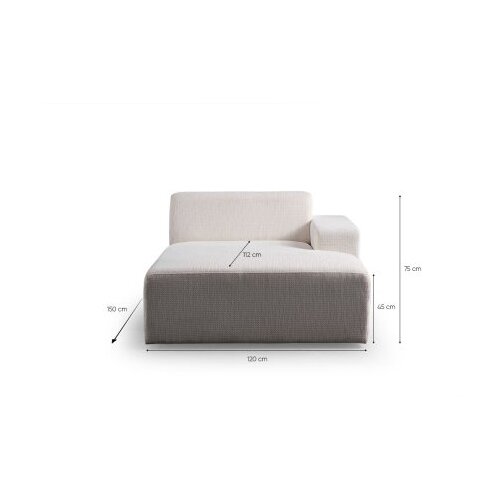 Atelier Del Sofa ugaona sofa melva (L15 + chl rıght) Slike
