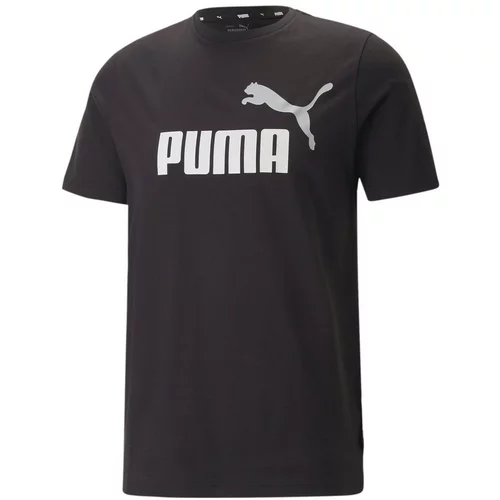 Puma Majica črna / bela