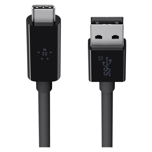 Belkin USB 3.1 SuperSpeed Cable USB-C to USB-A 1m black Slike
