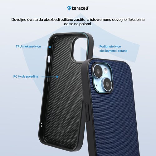  Torbica Teracell Scrub za Xiaomi Redmi Note 13 Pro Plus crna Cene
