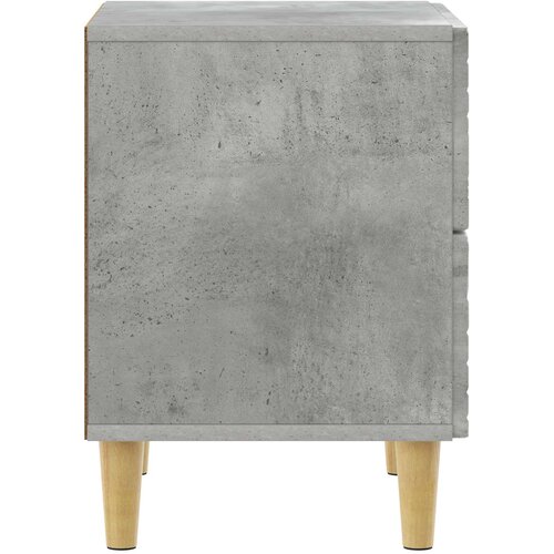  Noćni ormarić 2 pcs Betonska siva 43 x 34,5 x 48 cm Slike