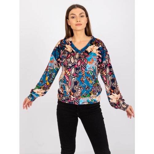Italy Moda Blouse-DHJ-BZ-6033-2.46P-dark blue Slike