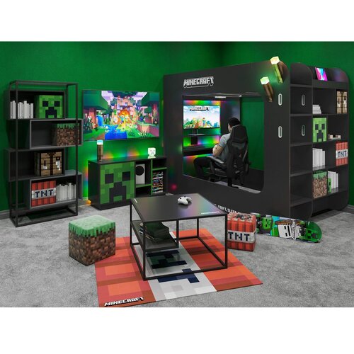 Minecraft Tabure Večbarvno, 2 Kos Slike