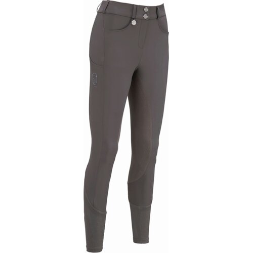 Pikeur Jahalne hlače Ceelina GRIDTEXLEATHER, basalt grey - 44 Cene