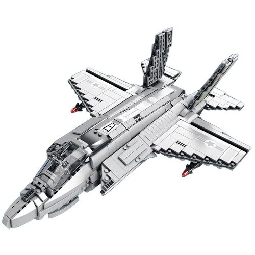  Tehnički blokovi Licencirani američki borbeni zrakoplov F-35 Lightning II 1600-dijelni ZA5799 Slike