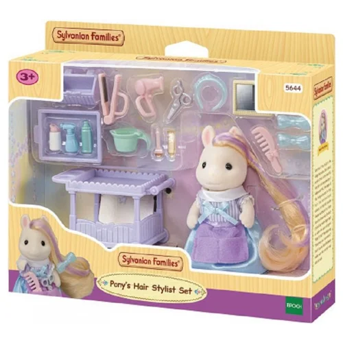 SYLVANIAN Akcijska figura Sylvanian Families The Pony Mum and Her Styling Kit