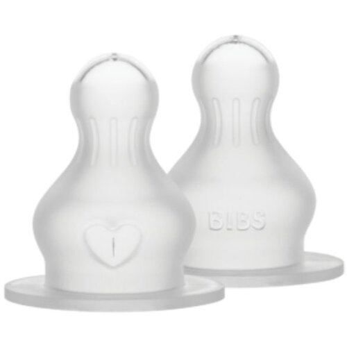 Bibs silikonski sisači za bočicu M (2 kom) Slike