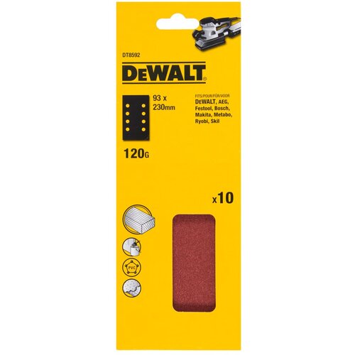 Dewalt TRAK BRUS. 1/3 GR.120 93X240 10/1 DT8592 Slike
