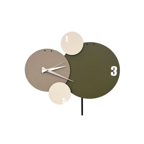 WALLXPERT dekorativni metalni zidni sat felah 2 multicolor Slike