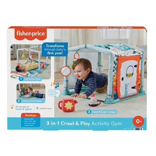 Mattel Fisher-Price: Preoblikovalni sladki dom Igralna preproga - Cene