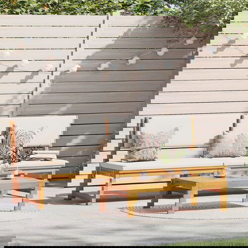 vidaXL Sun Lounger Rjava Akacijev les Ena velikost Cene