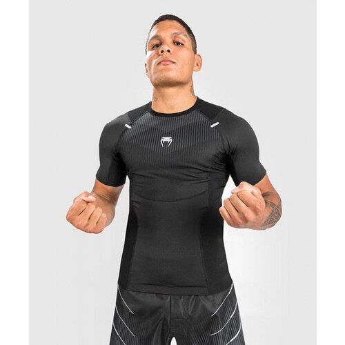 Venum biomecha rashguard kratki rukav crno/sivi xxl Slike